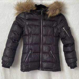 Justice Hooded Puffer Coat